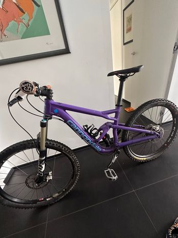 Cannondale Jekyll Shimano Deore 2018 Mountainbike usato, Viola — immagine 8 di 20