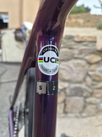 Liv Langma Advanced Disc 2 2023 2023 Road & Gravel usato, Viola — immagine 4 di 4