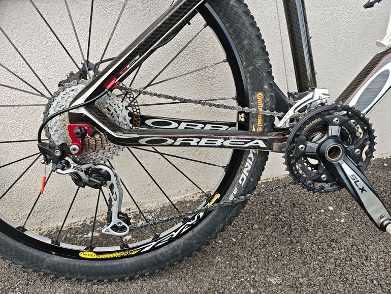 Orbea Alma Shimano SLX 2010 Mountainbike usato, Nero — immagine 3 di 5