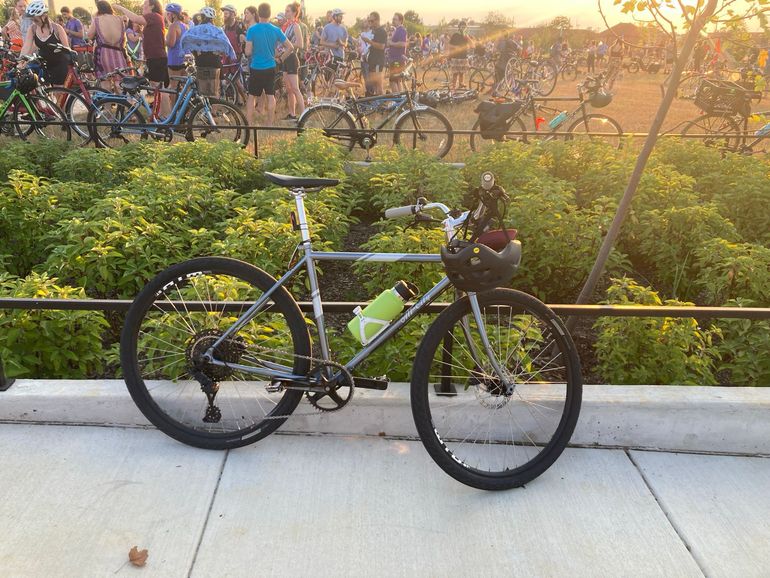 Used All-City Space Horse microSHIFT 2023 Frameset 2023 Road & Gravel, Light Gray — image 7 of 7