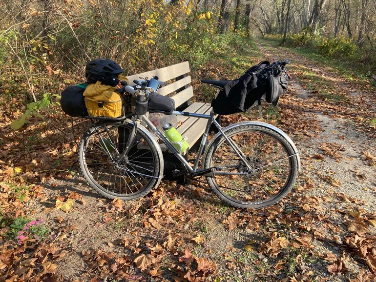 Used All-City Space Horse microSHIFT 2023 Frameset 2023 Road & Gravel, Light Gray — image 4 of 7