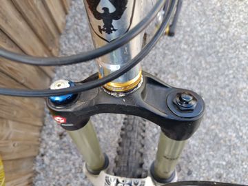 Gebrauchtes Solid Custom Frameset 2000 Mountainbike, Hellgrau — Bild 8 von 10