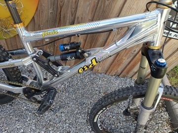 Gebrauchtes Solid Custom Frameset 2000 Mountainbike, Hellgrau — Bild 7 von 10