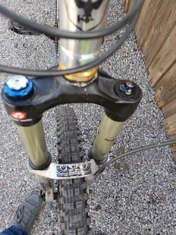 Used Solid Custom Frameset 2000 Mountainbike, Light Gray — image 5 of 10