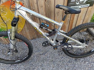 Gebrauchtes Solid Custom Frameset 2000 Mountainbike, Hellgrau — Bild 10 von 10