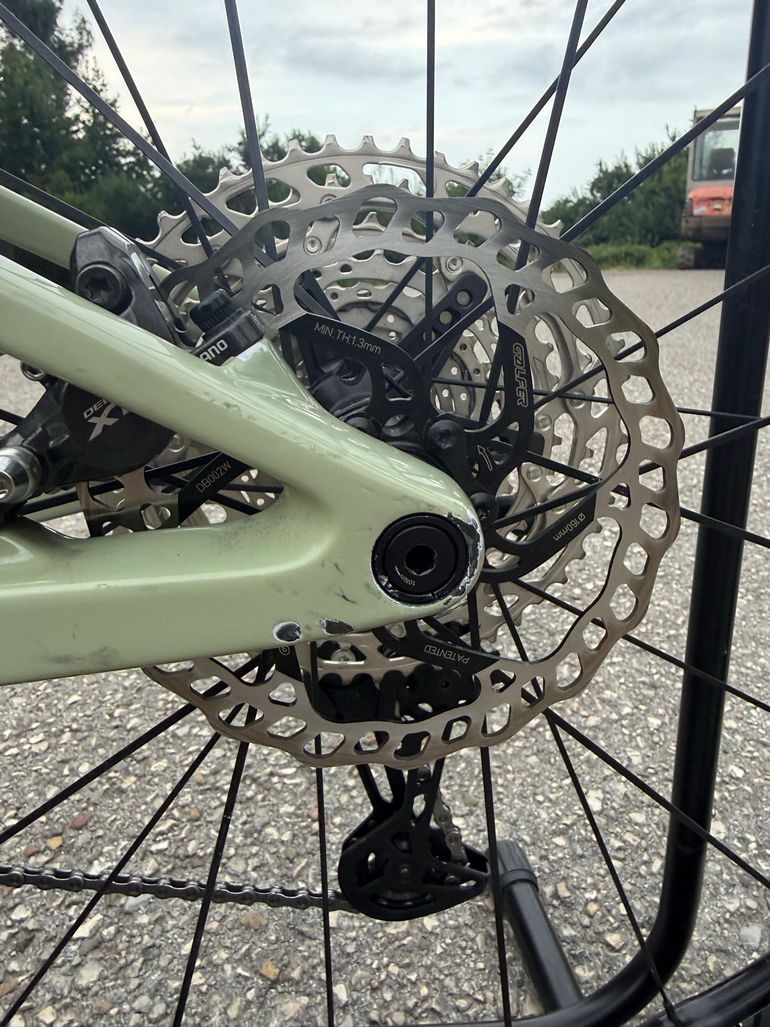 Orbea OIZ M10 2022 2022 Mountainbike usato, Verde — immagine 13 di 17