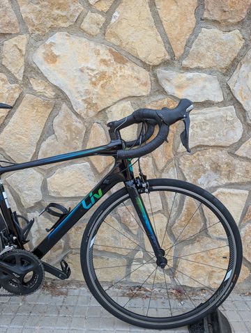 Gebrauchtes Liv Langma Shimano 105 2015 Road & Gravel, Schwarz — Bild 5 von 8