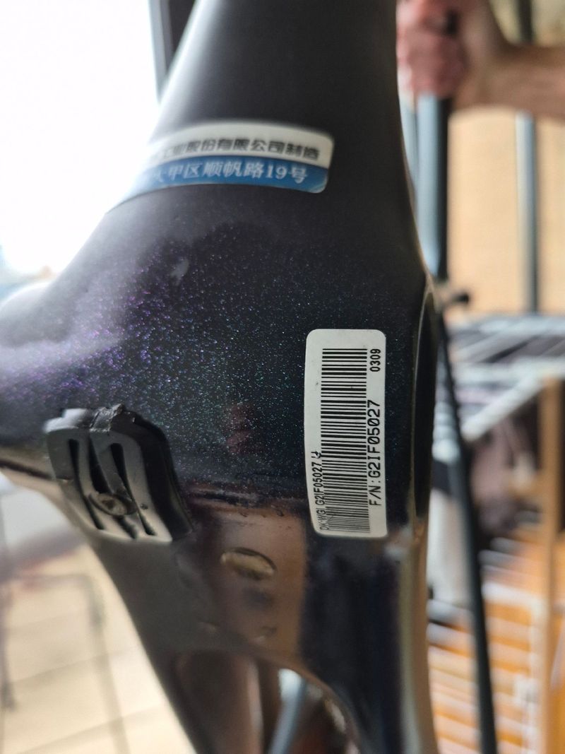 Used Giant Defy Advanced Pro 0 2022 Frameset 2022 Road & Gravel, Black — image 5 of 5