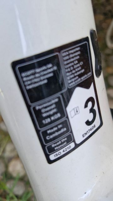 Used Scott Scale 930 2024 2024 Mountainbike, White, 29 — image 10 of 17