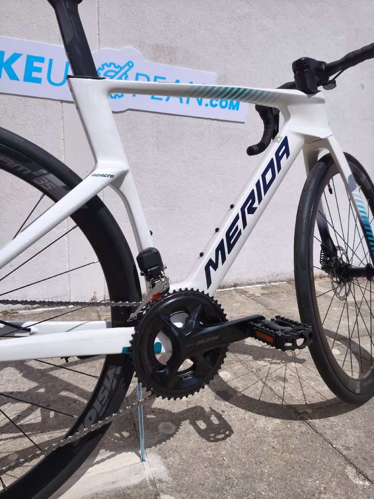 Used Merida REACTO 5000 2027 2027 Road & Gravel, White — image 4 of 5