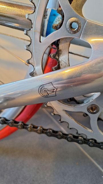 Used Chesini Custom Campagnolo Record 1984 Road & Gravel, Blue — image 7 of 17