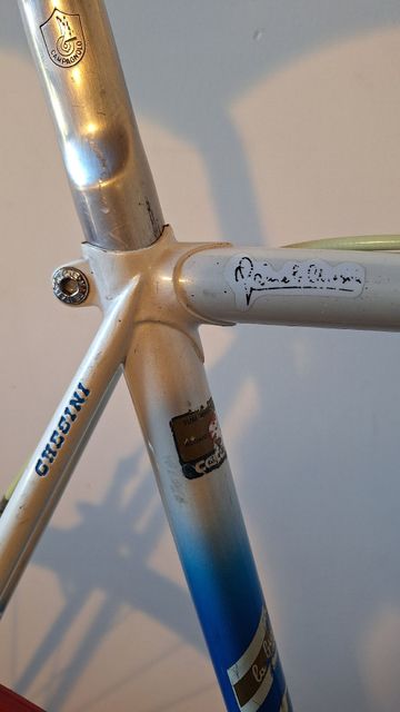 Used Chesini Custom Campagnolo Record 1984 Road & Gravel, Blue — image 9 of 17
