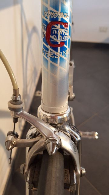 Used Chesini Custom Campagnolo Record 1984 Road & Gravel, Blue — image 13 of 17
