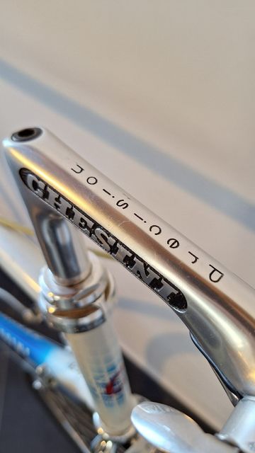 Used Chesini Custom Campagnolo Record 1984 Road & Gravel, Blue — image 6 of 17