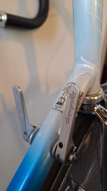 Used Chesini Custom Campagnolo Record 1984 Road & Gravel, Blue — image 15 of 17