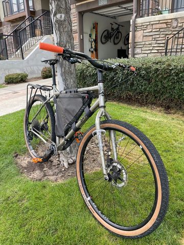 Used Surly Ogre 2022 2022 Road & Gravel, Light Gray — image 4 of 8