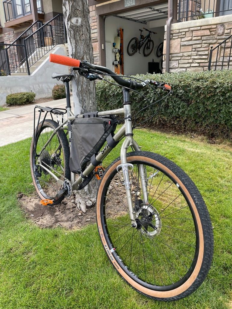 Used Surly Ogre 2022 2022 Road & Gravel, Light Gray — image 4 of 8
