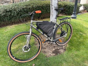 Used Surly Ogre 2022 2022 Road & Gravel, Light Gray — image 8 of 8