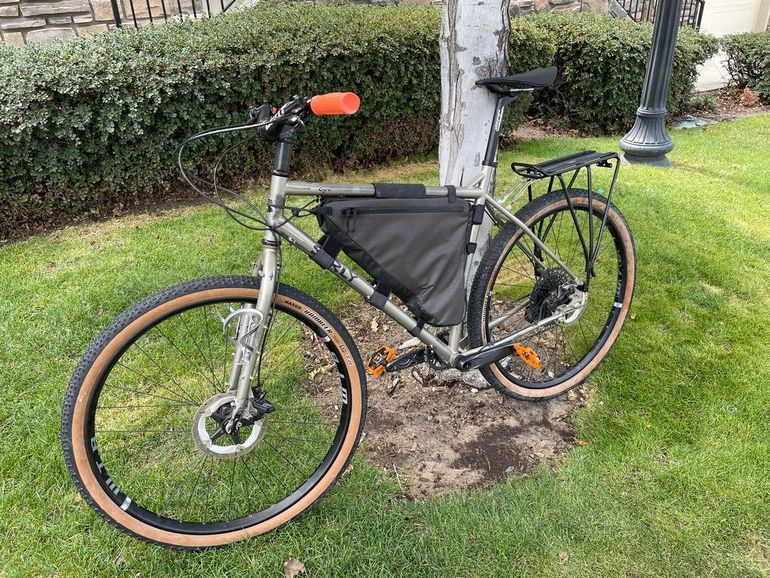 Used Surly Ogre 2022 2022 Road & Gravel, Light Gray — image 8 of 8