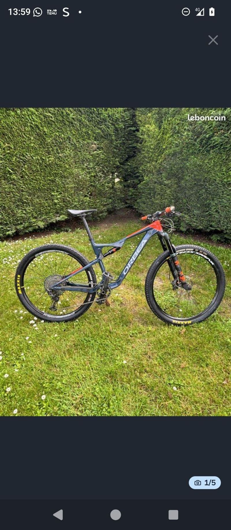 Used Orbea OIZ H10 2020 2020 MTB