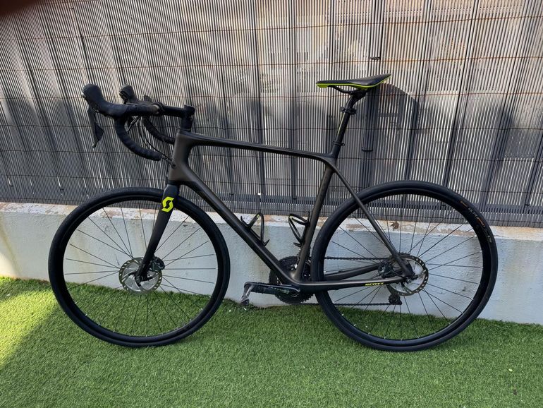 Brugt Scott Addict 10 disc 2019 2019 Road & Gravel — billede 2 af 8