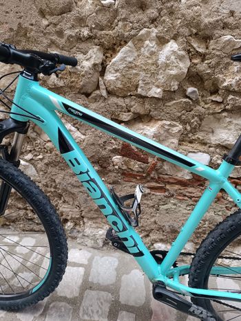 Used Bianchi Custom SRAM NX 2023 Mountainbike, Blue — image 10 of 11