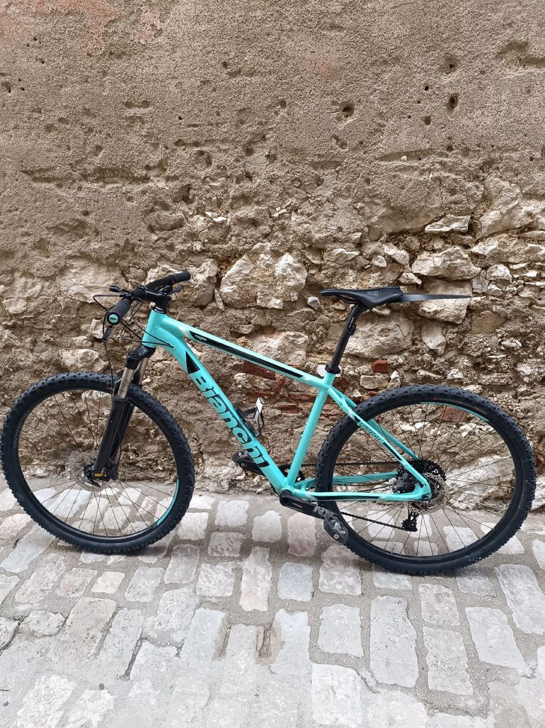 Used Bianchi Custom SRAM NX 2023 Mountainbike, Blue — image 2 of 11
