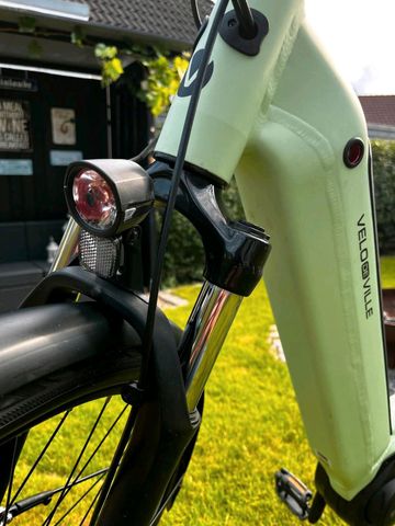 Used Velo de Ville Aeb 490 2023 Urban, Green — image 5 of 11