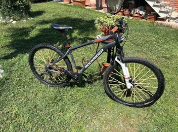 Used ROCKRIDER Mountainbike 27.5 Zoll ST120 Grau/Orange 2025 2025 MTB