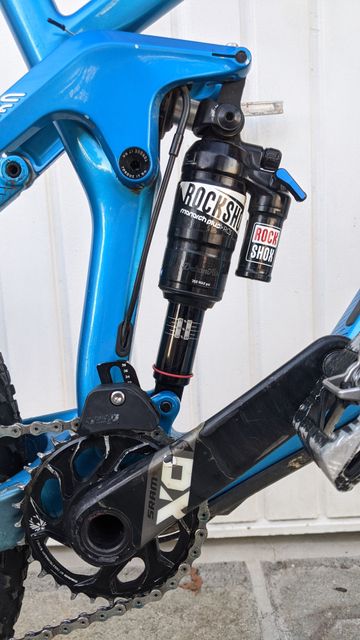 Used Canyon Strive CF 9.0 Team 2018 2018 Mountainbike, Blue — image 10 of 11