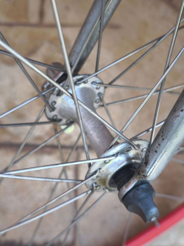 Used Francesco Moser Custom Campagnolo Chorus 1998 Road & Gravel, Red — image 26 of 29