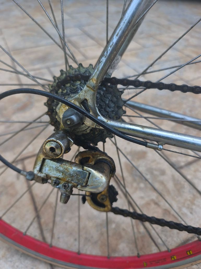 Used Francesco Moser Custom Campagnolo Chorus 1998 Road & Gravel, Red — image 28 of 29