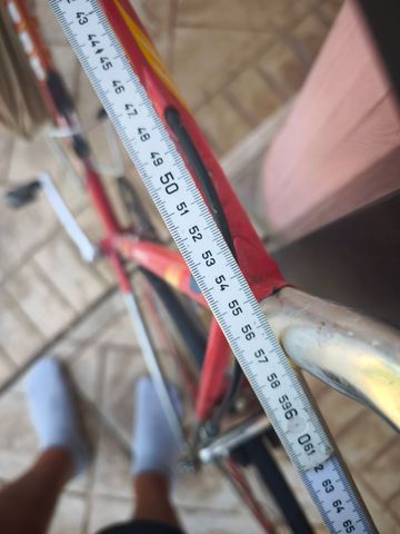 Used Francesco Moser Custom Campagnolo Chorus 1998 Road & Gravel, Red — image 9 of 29