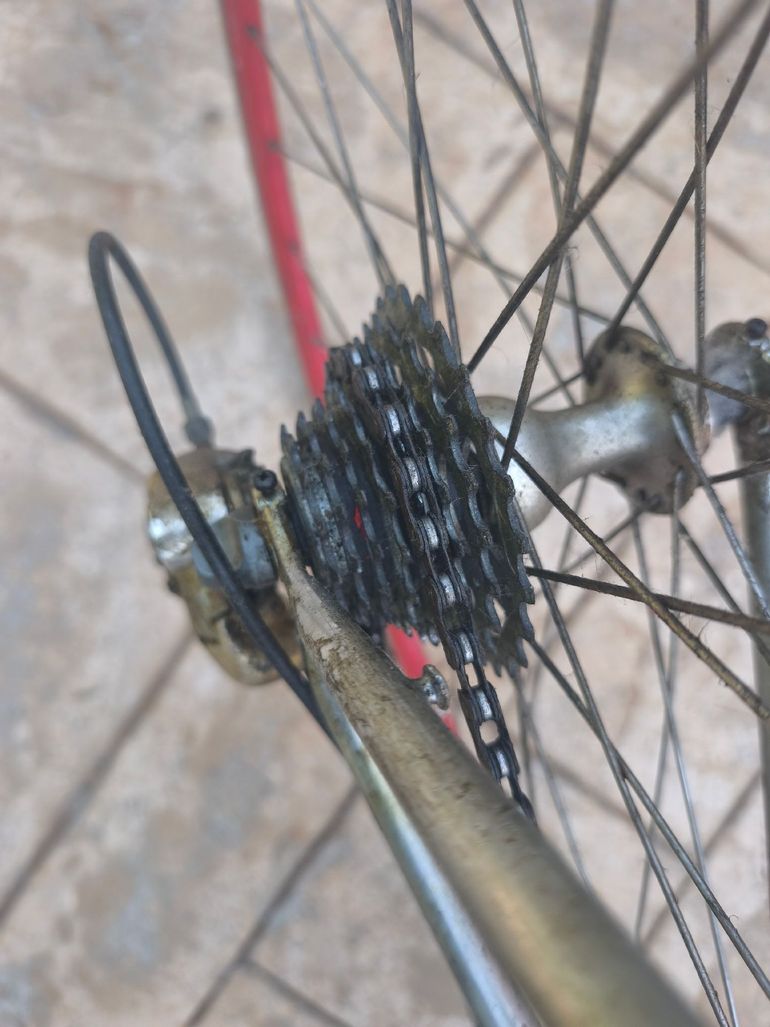 Used Francesco Moser Custom Campagnolo Chorus 1998 Road & Gravel, Red — image 29 of 29