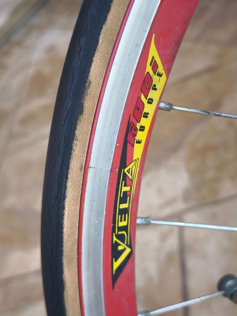 Used Francesco Moser Custom Campagnolo Chorus 1998 Road & Gravel, Red — image 27 of 29