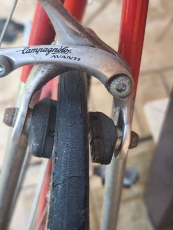 Used Francesco Moser Custom Campagnolo Chorus 1998 Road & Gravel, Red — image 19 of 29