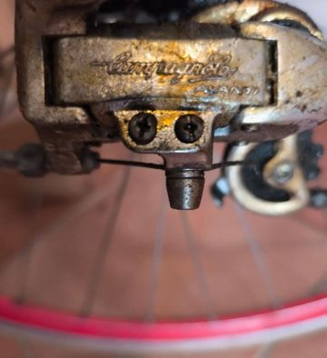 Used Francesco Moser Custom Campagnolo Chorus 1998 Road & Gravel, Red — image 4 of 29