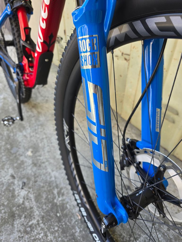 Used Willier Custom Shimano Deore XT 2022 Mountainbike, Red — image 10 of 12