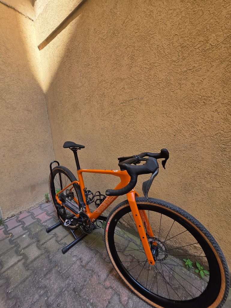 Used Nine9 Dakar+ Frameset 2026 Road & Gravel, Orange — image 2 of 5