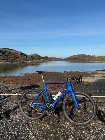 Used Giant Propel Advanced 2 2023 2023 Road & Gravel, Blue — image 2 of 3