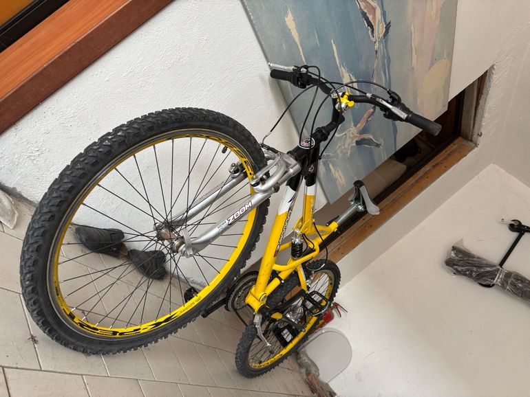 Used DOUBLEZZ Custom Shimano 105 2000 Mountainbike, Orange — image 2 of 3