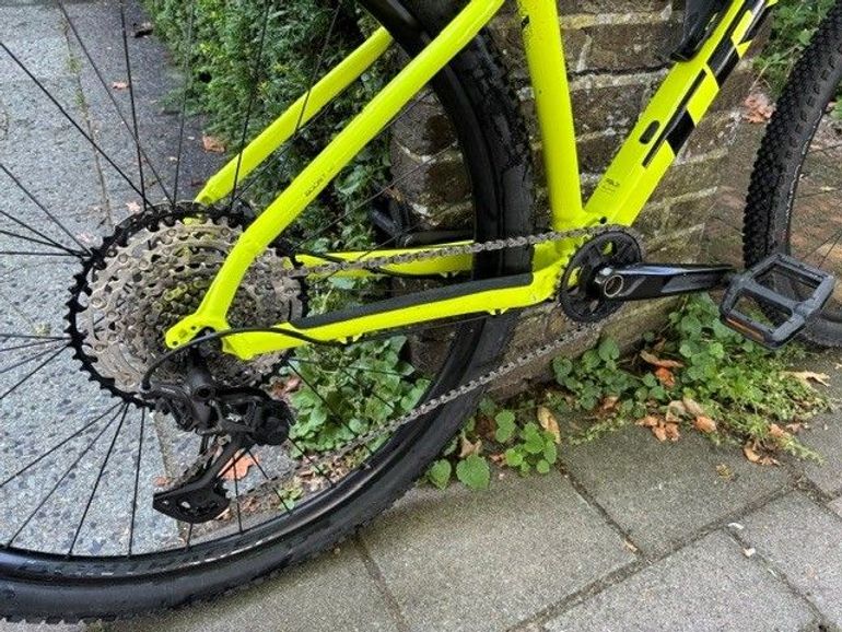 Trek X-Caliber 9 2021 2021 Mountainbike usato, Blu — immagine 4 di 8