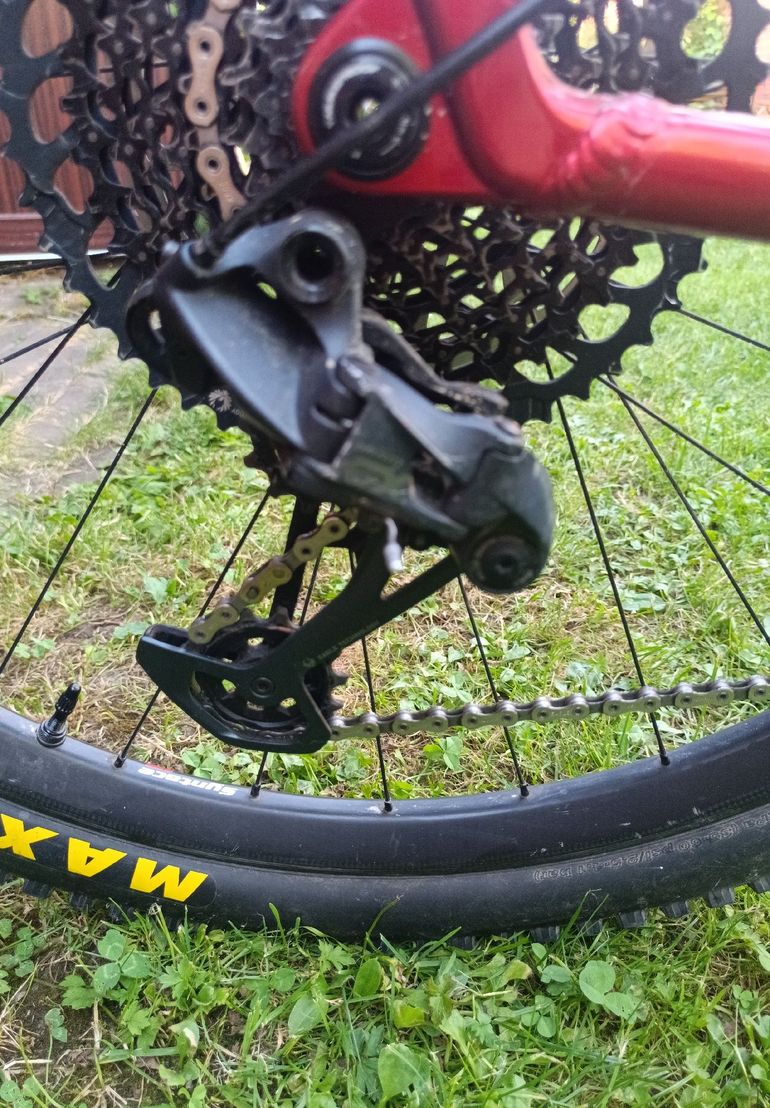 Used Nukeproof Custom SRAM GX Eagle 2021 Mountainbike, Red — image 16 of 16