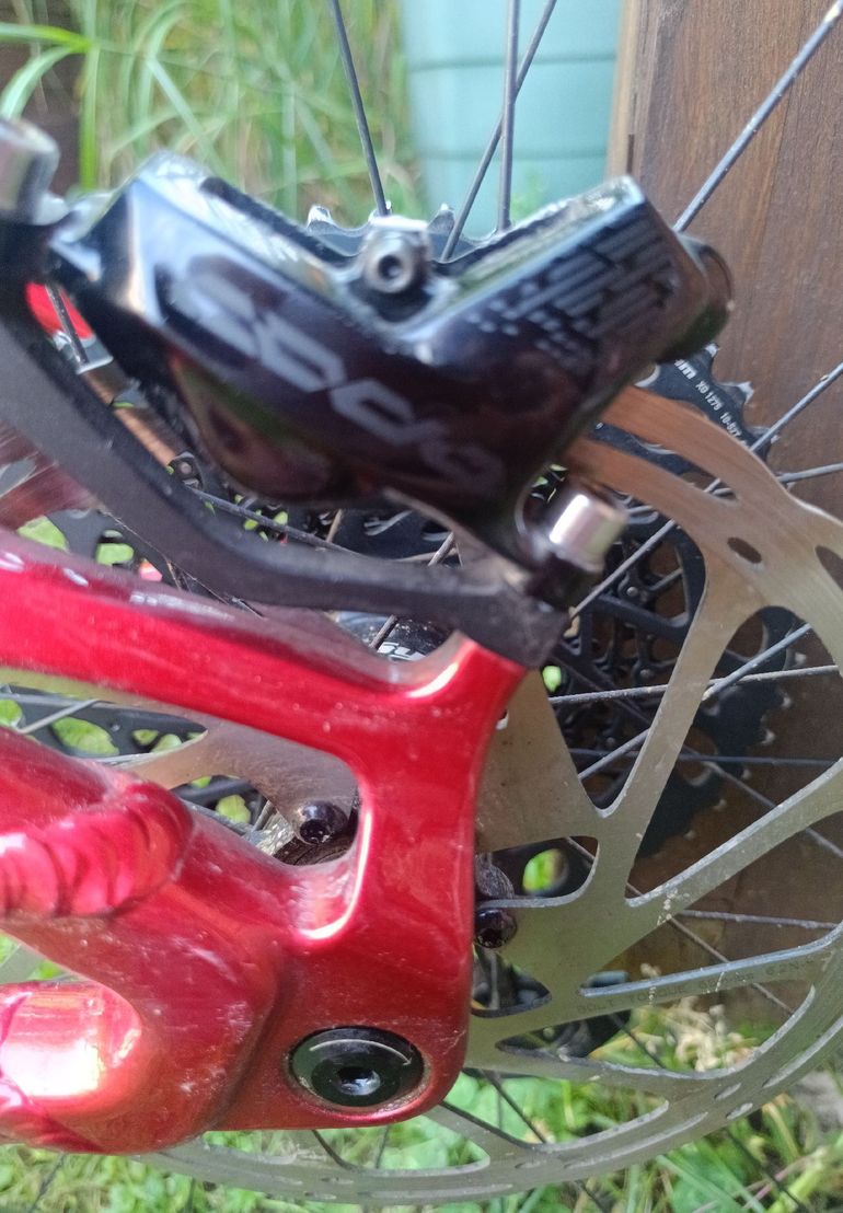 Used Nukeproof Custom SRAM GX Eagle 2021 Mountainbike, Red — image 4 of 16