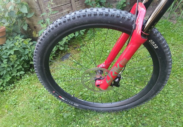 Used Nukeproof Custom SRAM GX Eagle 2021 Mountainbike, Red — image 3 of 16