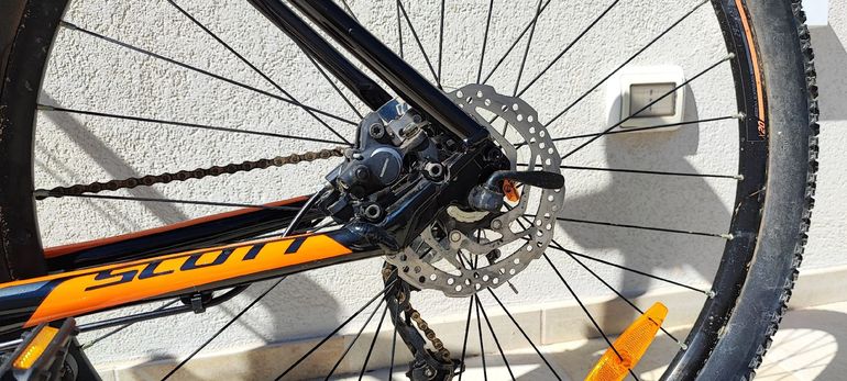 Brugt Scott Aspect 950 black/orange 2018 2018 Mountainbike — billede 3 af 4