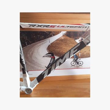 Used Time RXRS ULTEAM Frameset 2019 Road & Gravel, White — image 5 of 6