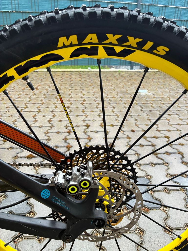 Used Canyon Strive SRAM XX1 Eagle 2015 Mountainbike, Blue — image 7 of 9