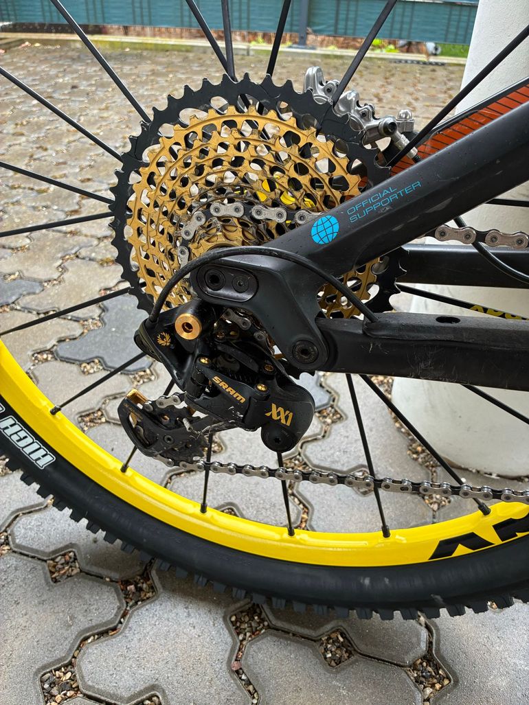 Used Canyon Strive SRAM XX1 Eagle 2015 Mountainbike, Blue — image 3 of 9