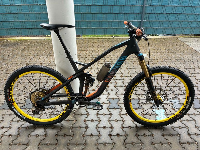 Used Canyon Strive SRAM XX1 Eagle 2015 Mountainbike, Blue — image 2 of 9